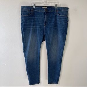 Madewell 9”‎ Midrise Skinny Jeans Size 37P Petite NWT